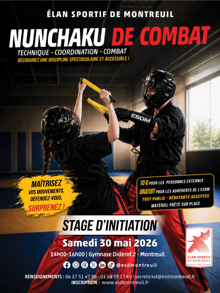 Stage d'initiation le 30/05/2026 de 14h à 16h